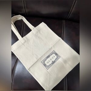 Gucci Cream Tote Bag